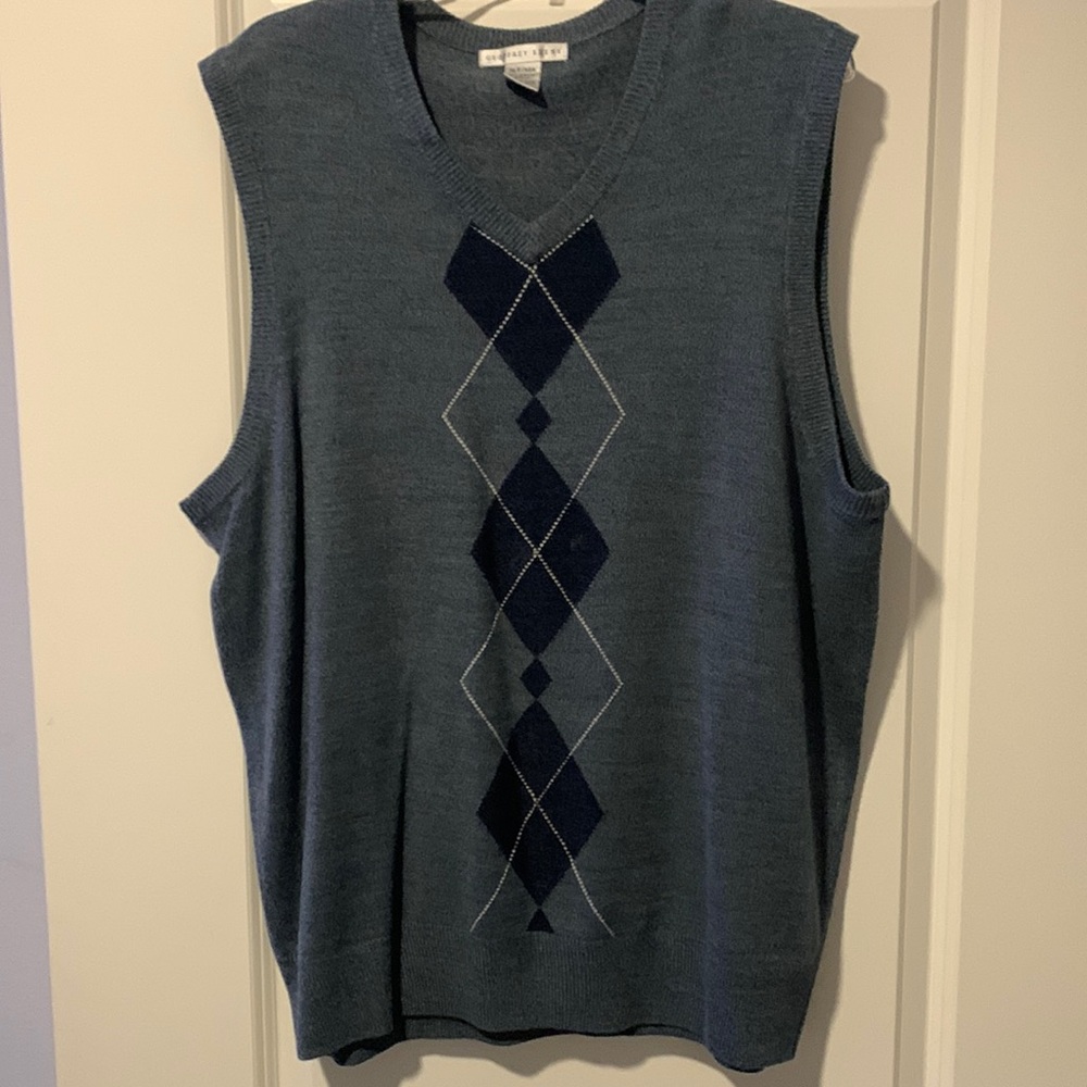 Geoffrey Beene sweater vest sz XLT